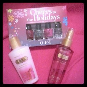 Bundled O.P.I and Victoria Secret