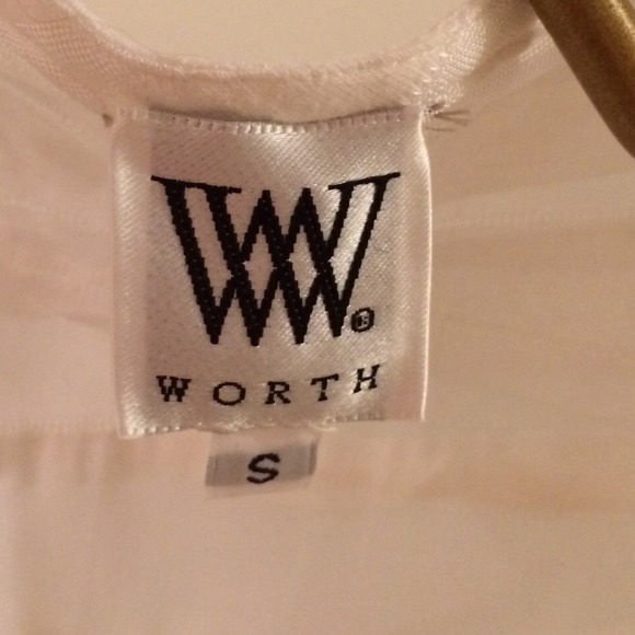 White richer simply summer blouse!