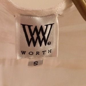 White richer simply summer blouse!