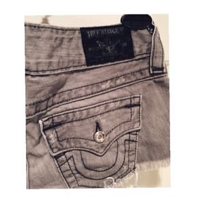 Authentic* True religion jean shorts