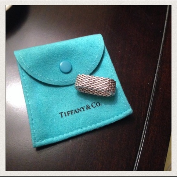 Tiffany & Co. Jewelry - HOLD🚫Tiffany mesh ring 100% Authentic