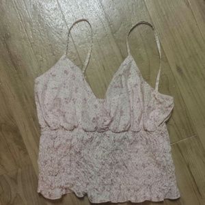 Floral crop top