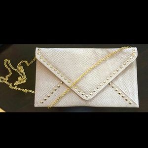Blush Envelope Clutch