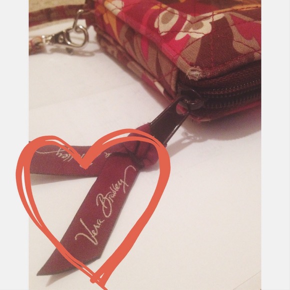 🌺🌻🌸 Pink Floral Vera Bradley Wallet/Wristlet