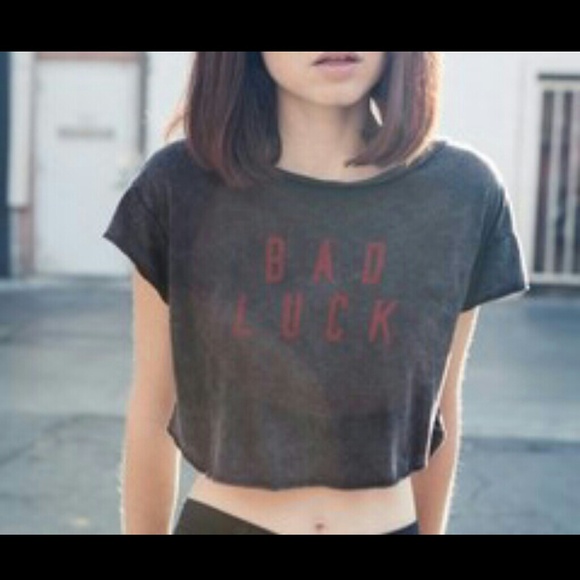 Brandy Melville Bad Luck top