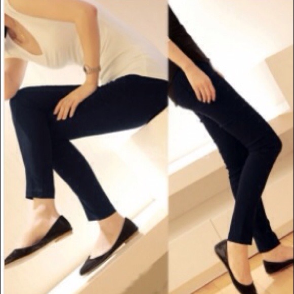 Navy Blue Stretchy Pants