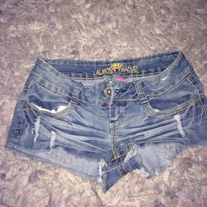 Jean shorts