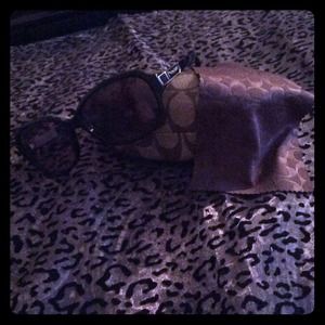 FLASH SALE !!!!    Authentic coach sunglasses