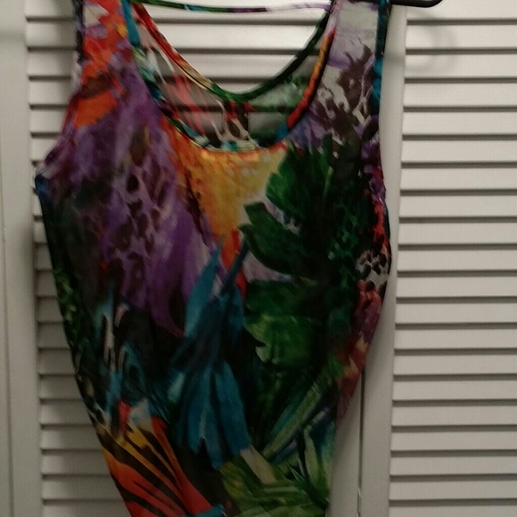 Colorful lady's top