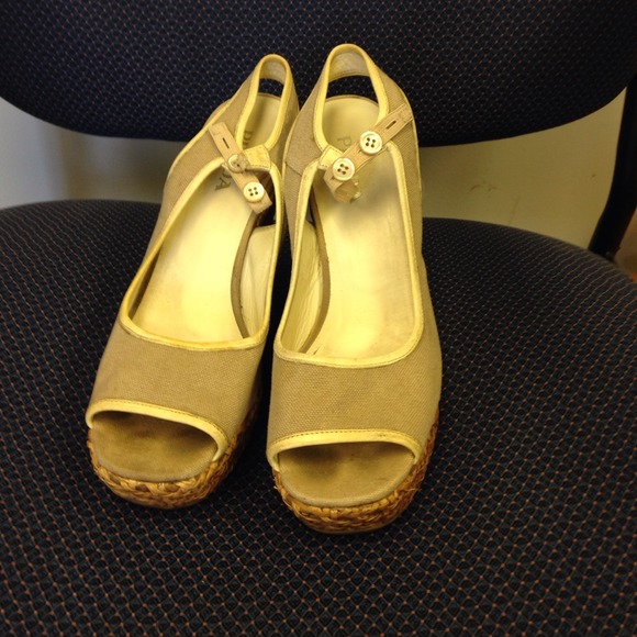 Prada sling back shoes size 7.5