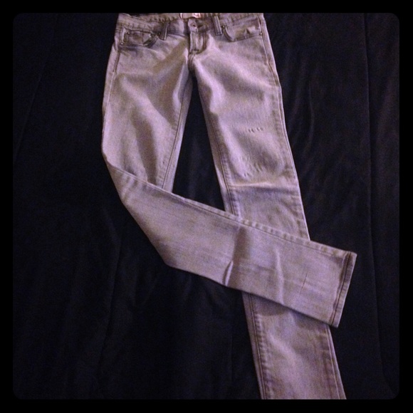 BDG grey cigarette skinny jeans