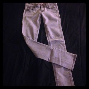 BDG grey cigarette skinny jeans