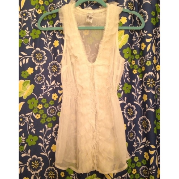 Ruffled blouse