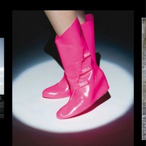 Shuella hot pink boots