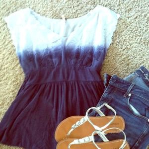 Free People gently loved top ! Sz M