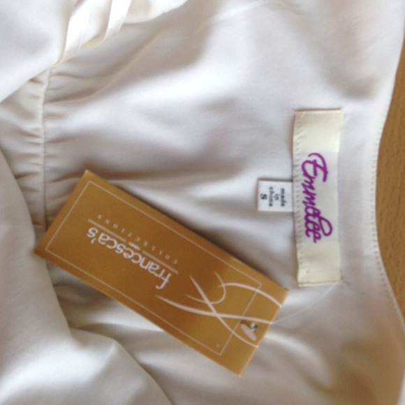 Francesca's Ivory Dress with Beading - Picture 3 of 4