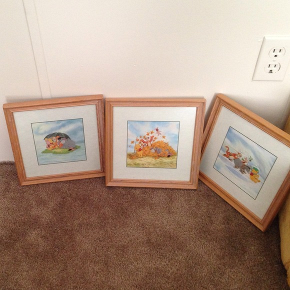 Winnie the Pooh frames (3)🌞 with DVDs