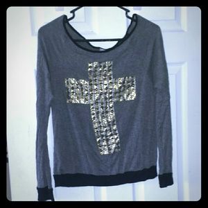 Grey Cross Shirt