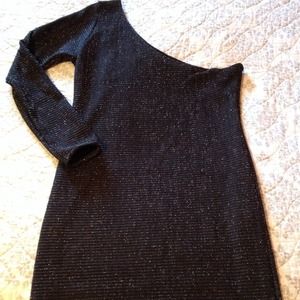 One Sleeve sparkle dress