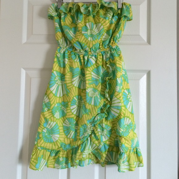 Lilly Pulitzer Flor dress in Shorely Blue