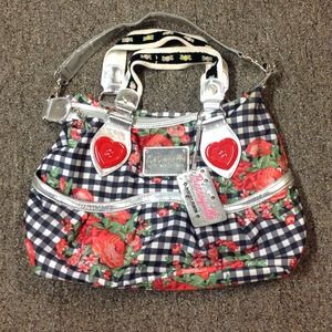 Betsy Johnson Handbag and Wrap Watch Bundle