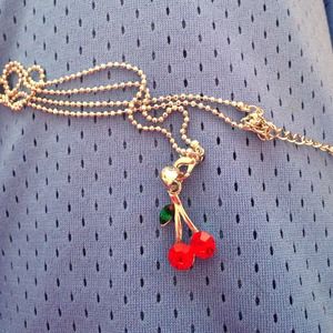 Cherry necklace