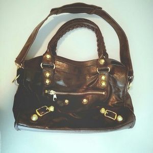 Brown bag Balenciage imitation