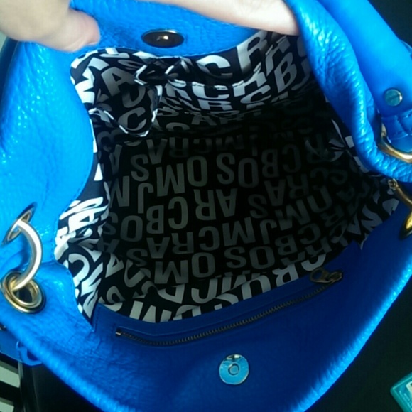SOLD...Marc Jacobs Classic Q Hillier Electric Blue - Picture 4 of 4