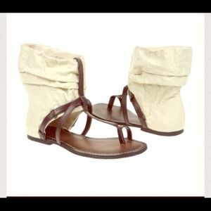 Brand New MIA Heiress Canvas Sandal