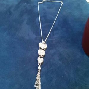 Silver Necklace for Mom.