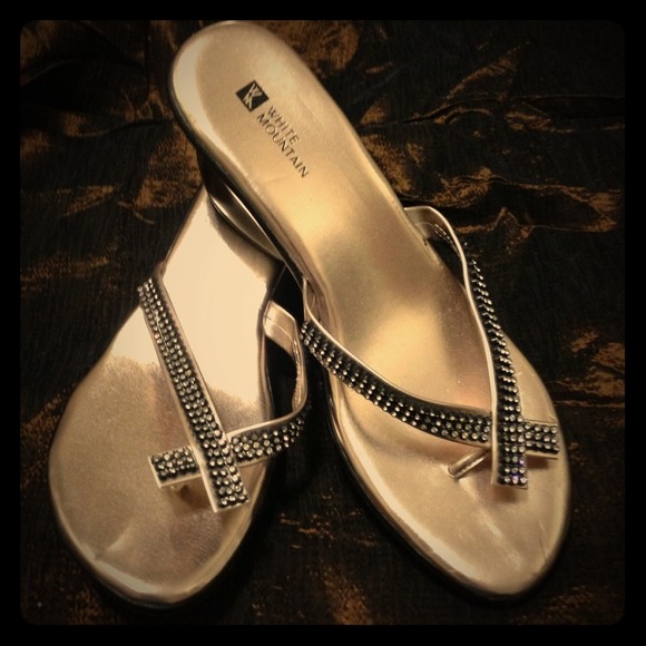 Slip-on Wedge Sandals
