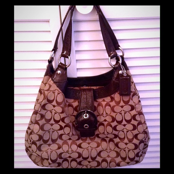 REDUCED Brown Coach Handbag