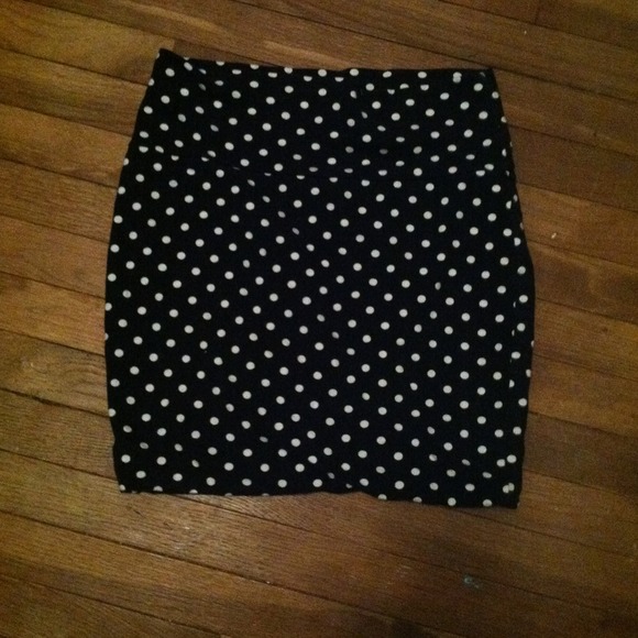 Poke a dot bodycon skirt (free with purchase!!)