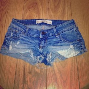 Abercrombie and Fitch shorts.