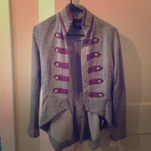 Gryphon purple and light blue jacket