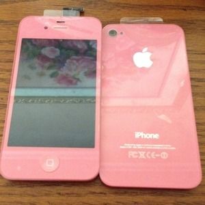 iPhone 4G front & back glass