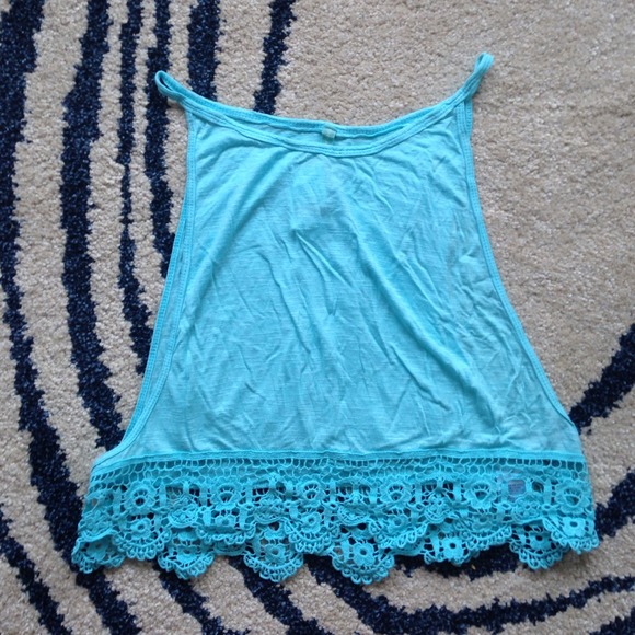 LF Aqua Crochet Bottom Tank