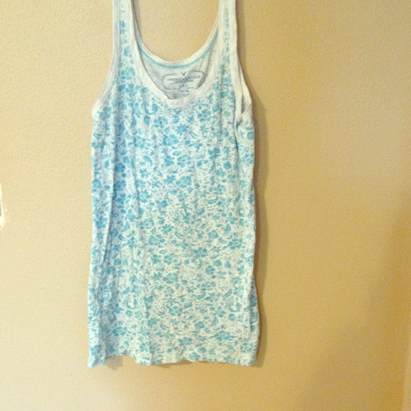 American Eagle Floral Tank