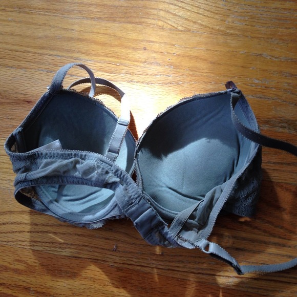 Sage green Gel push-up bra 34B - Picture 2 of 2