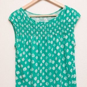 Ann Taylor Sweaters - LOFT bright white polka dot sleeveless top Ann Taylor Sweaters - LOFT bright white polka dot sleeveless top