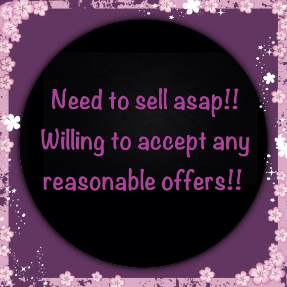 Make an offer! Must sell or will have to donate!
