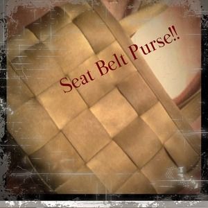 Harvey's seatbelt purse!! Forest Green!