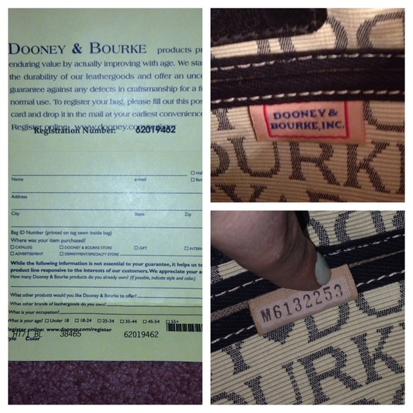 SOLD Authentic Dooney and Bourke - Picture 4 of 4
