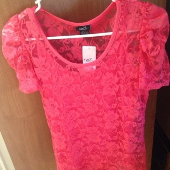 Lace Rue 21 Shirt!