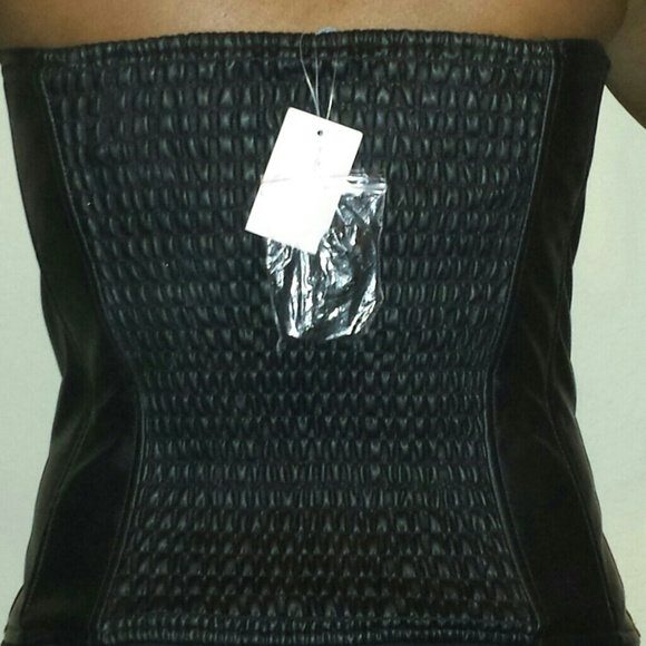 Leather Bustier - Picture 2 of 2