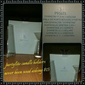 Candle holders - PartyLite