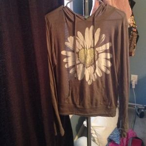 Brandy Melville style daisy hoodie