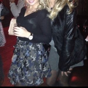 Fit and Flare Ponte skirt!