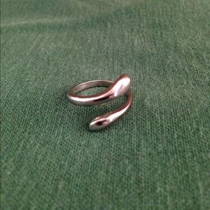 Stainless Steel thumb ring OS