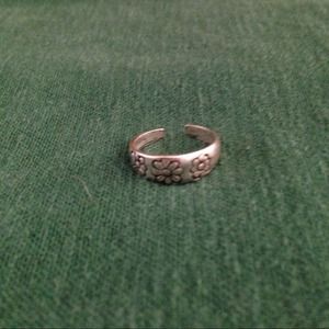 .925 Sterling Silver Toe Ring OS
